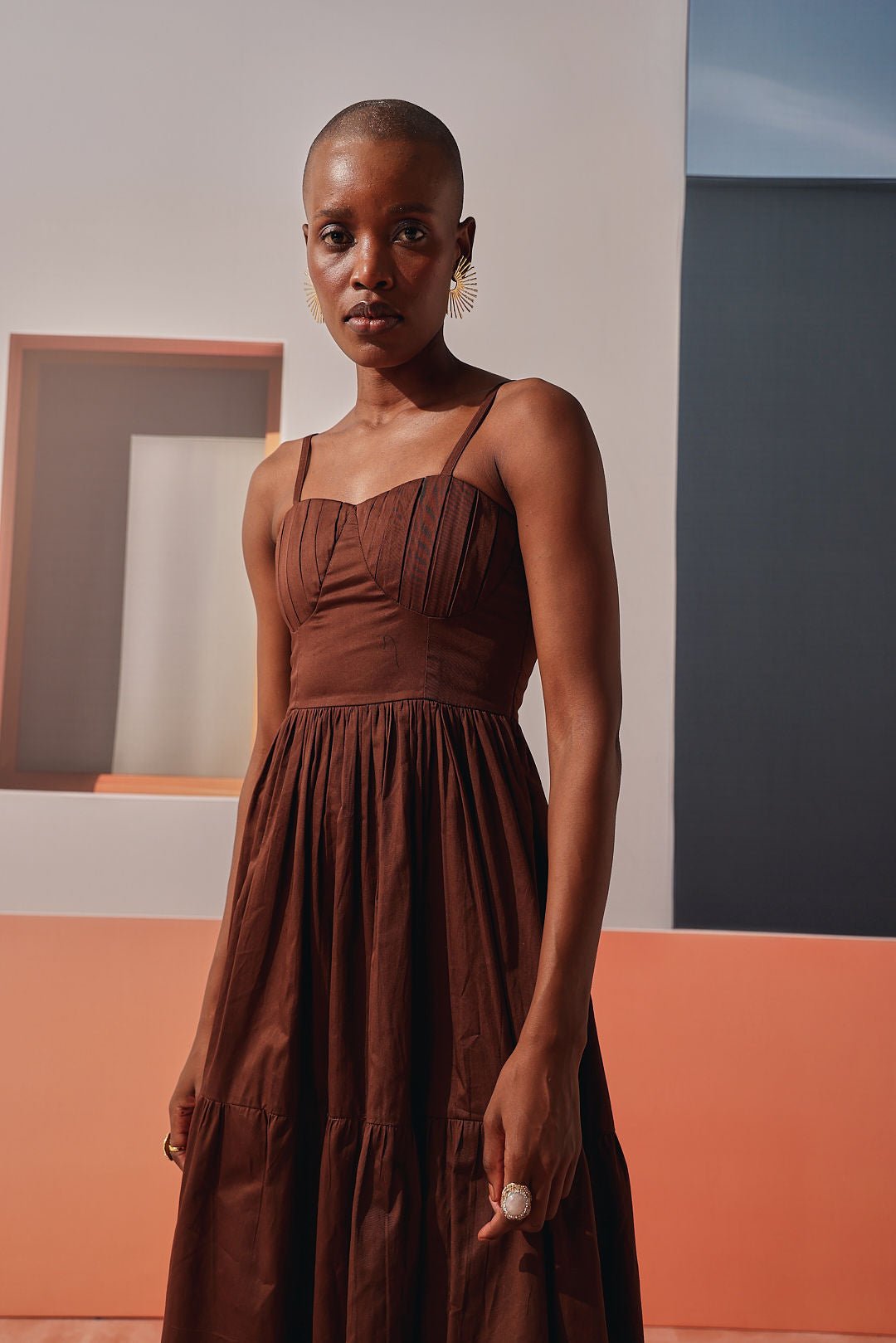 latte cocktail dress Brown Sugar Latte Dress LARGE