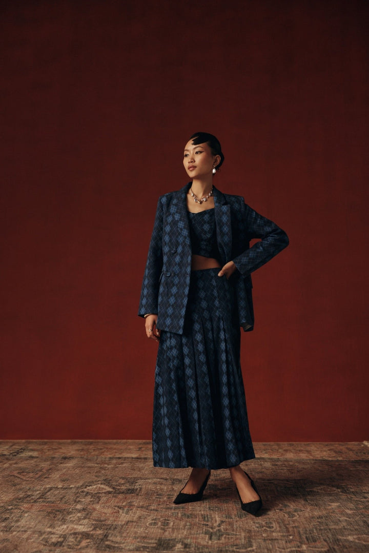 Arlequin Blazer - Sage By Mala