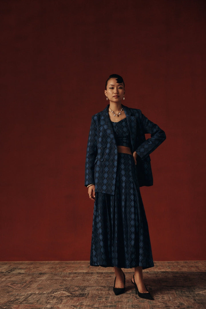 Arlequin Blazer - Sage By Mala