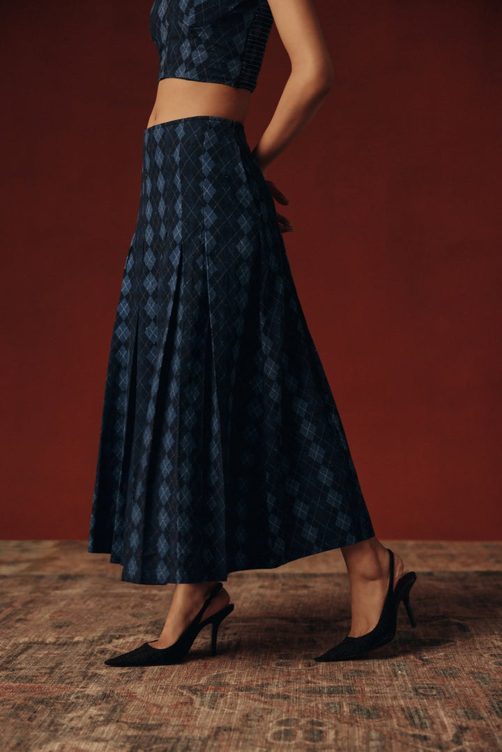 Arlequin Skirt - Sage By Mala