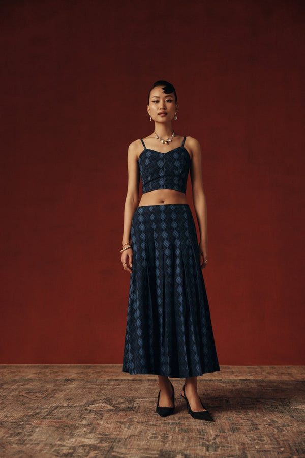 Arlequin Top - Sage By Mala