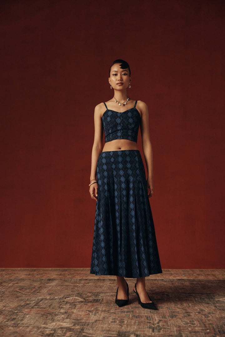 Arlequin Top - Sage By Mala