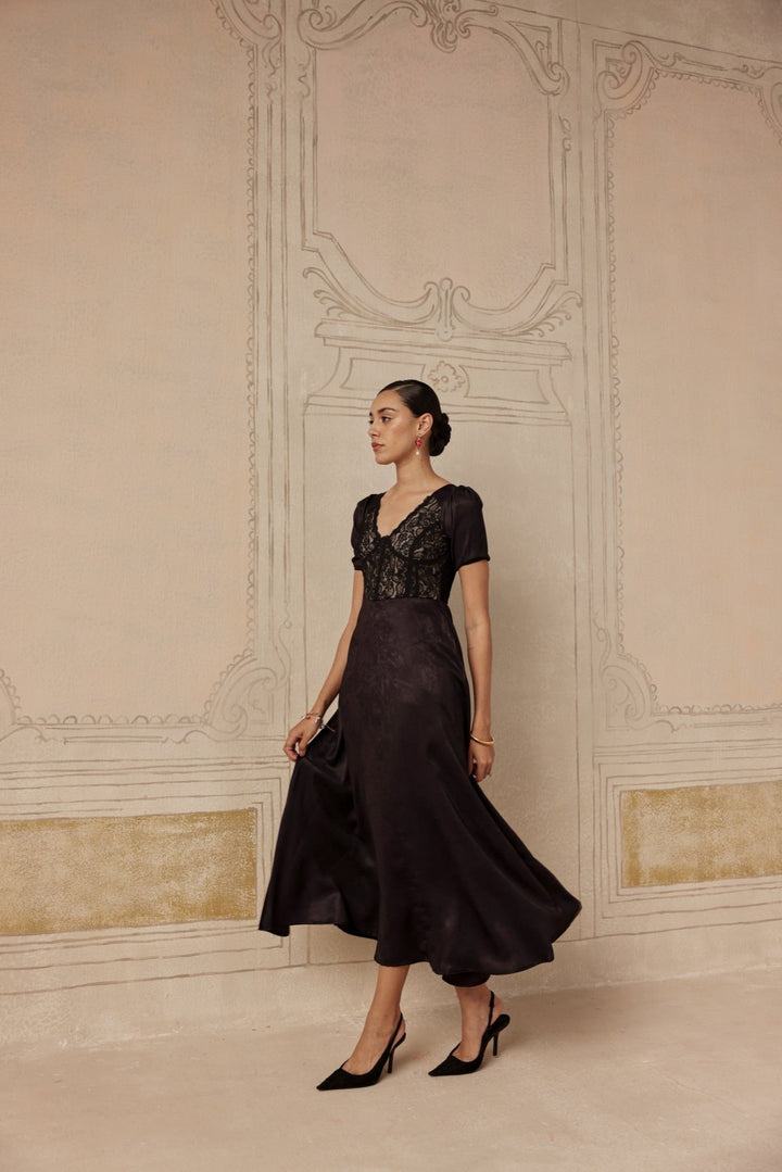 Café de Flore Dress - Sage By Mala