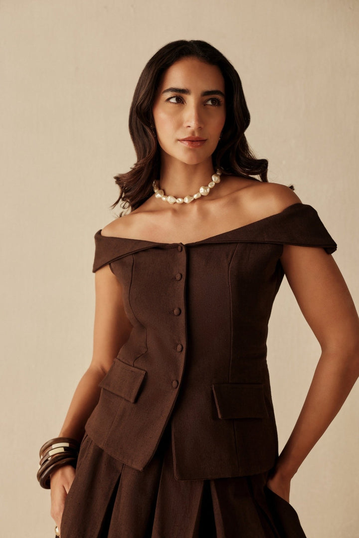 Chaillot Top - Sage By Mala