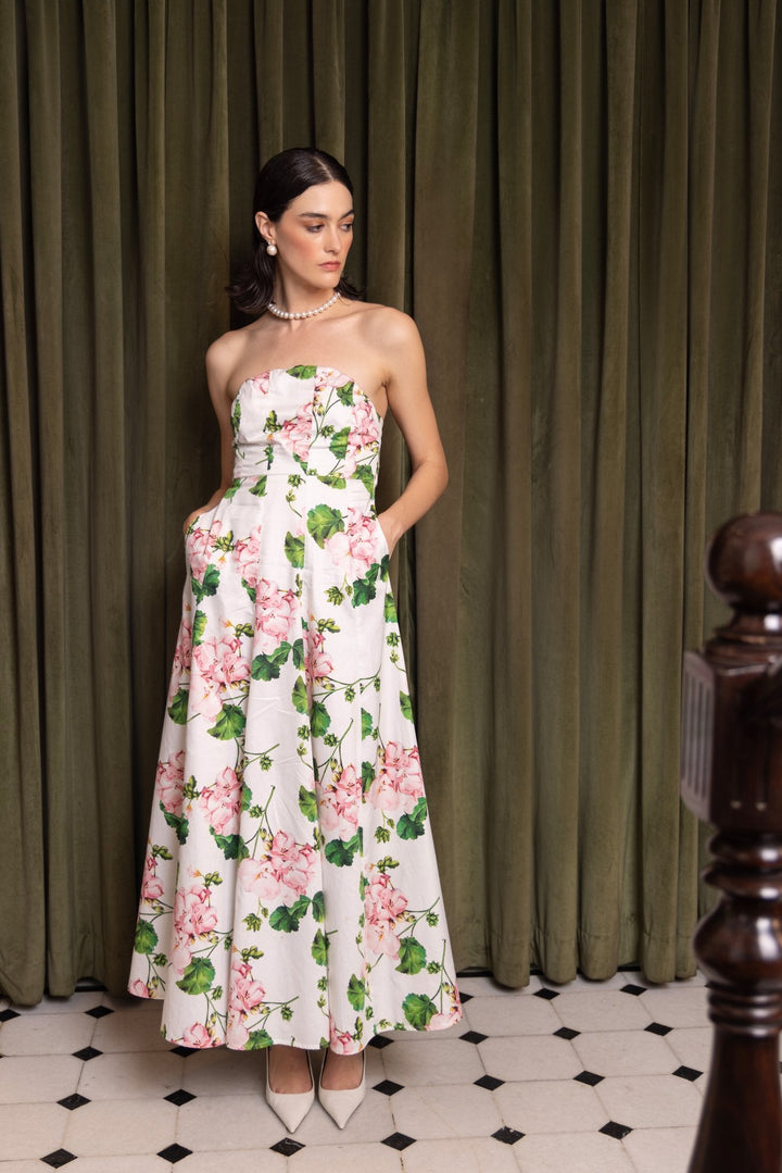Claire Blossom Maxi Dress Sage By Mala Claire Blossom Maxi Dress Sage By Mala
