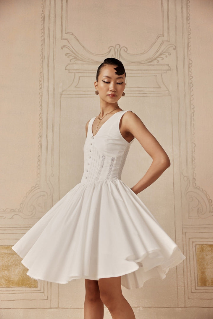 Clichy Dress - Sage By Mala