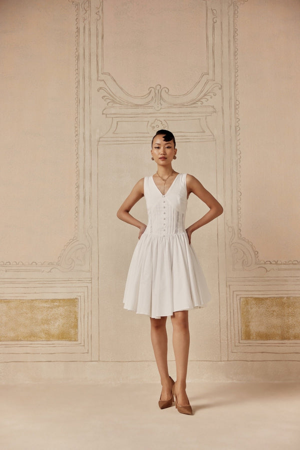 Clichy Dress - Sage By Mala