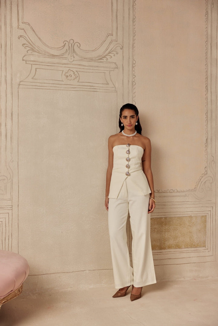 Faubourg Trousers - Sage By Mala