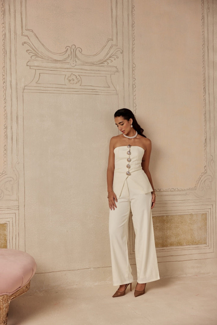 Faubourg Trousers - Sage By Mala