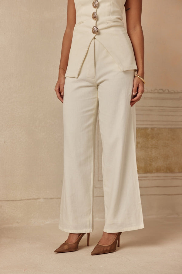 Faubourg Trousers - Sage By Mala