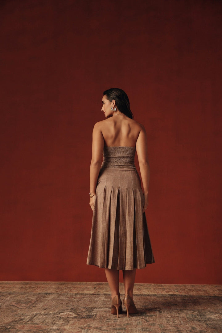 Galles Bustier Top - Sage By Mala