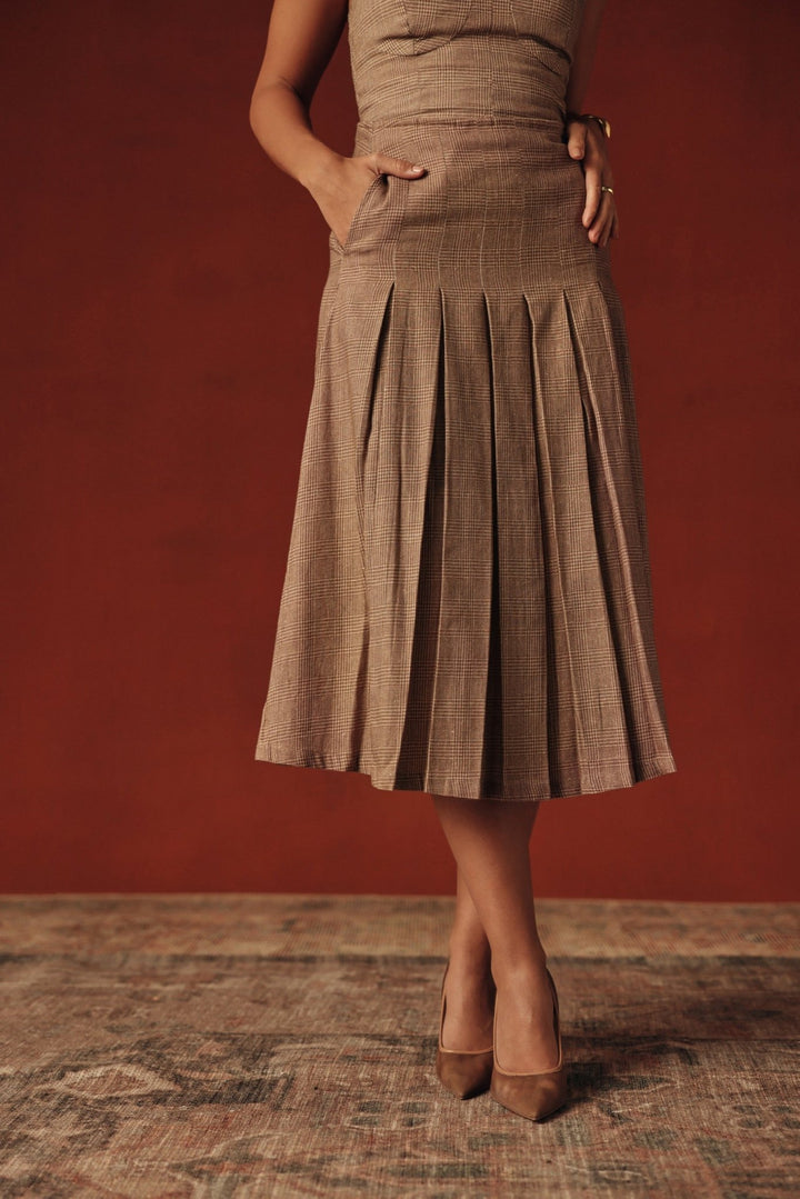 Galles Bustier Top - Sage By Mala