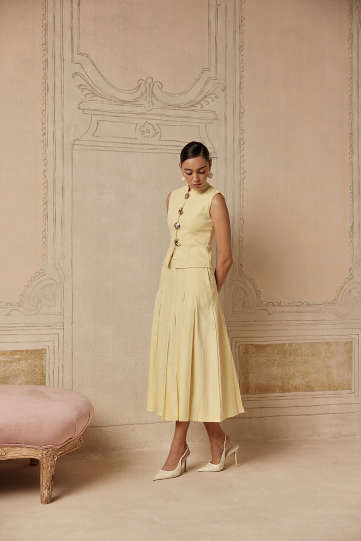 Lumière Waistcoat - Sage By Mala