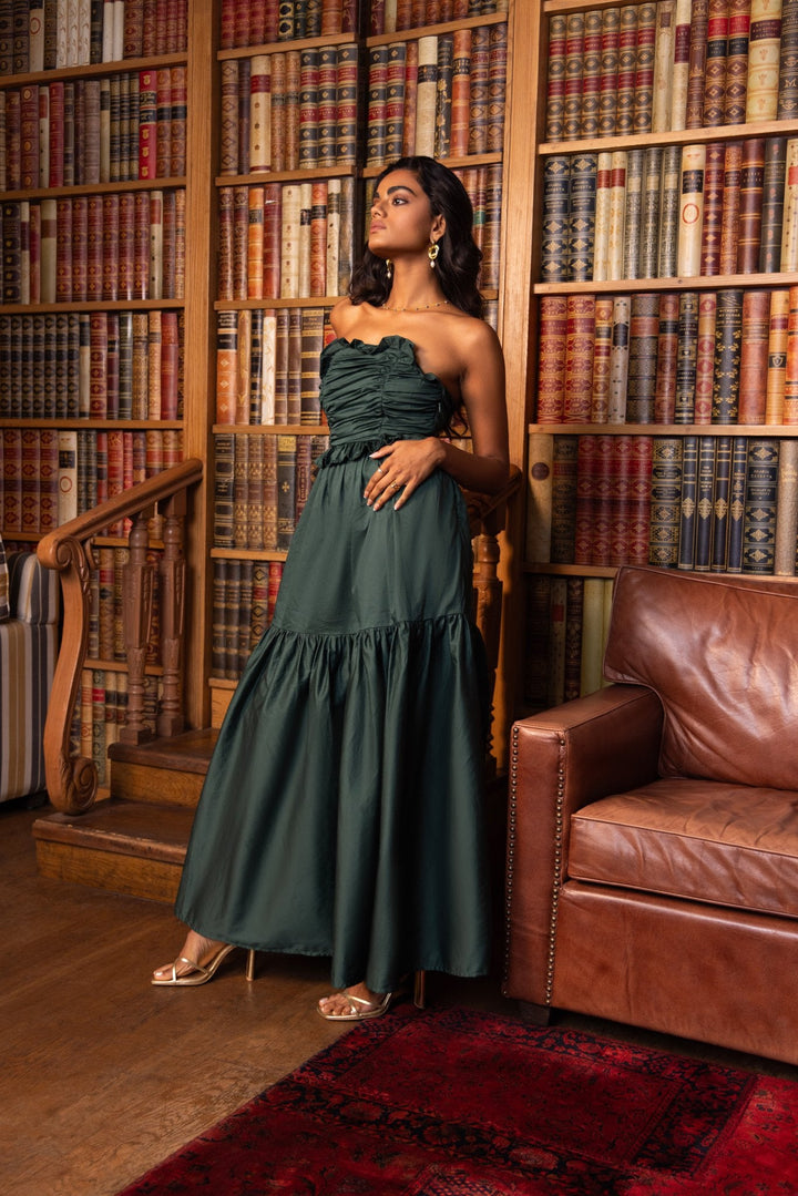 Luxe Evergreen Dress - Sage By Mala