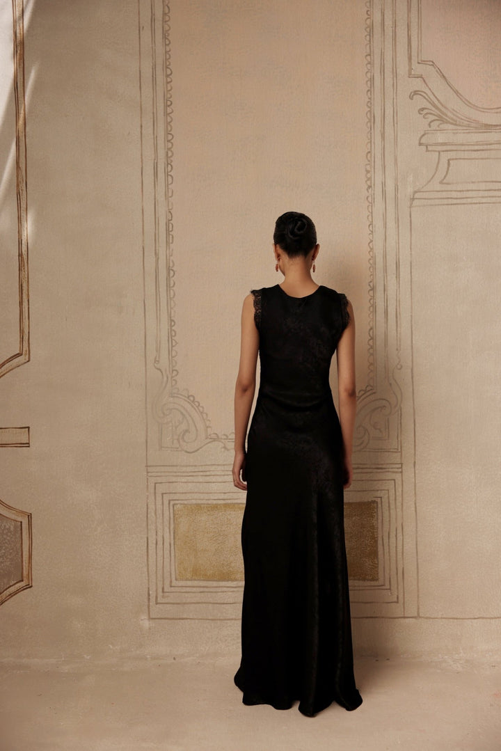 Minuit Nocturne Dress - Sage By Mala