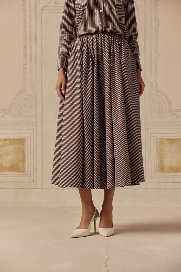 Panthéon Skirt - Sage By Mala