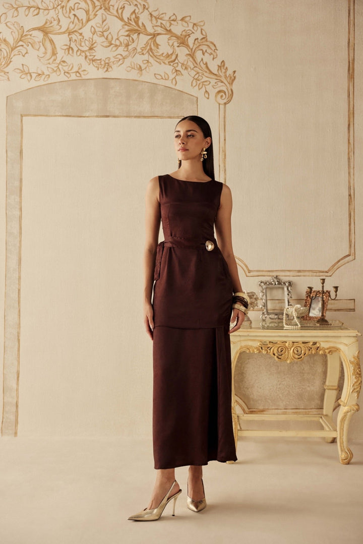 Place Dauphine Skirt - Sage By Mala