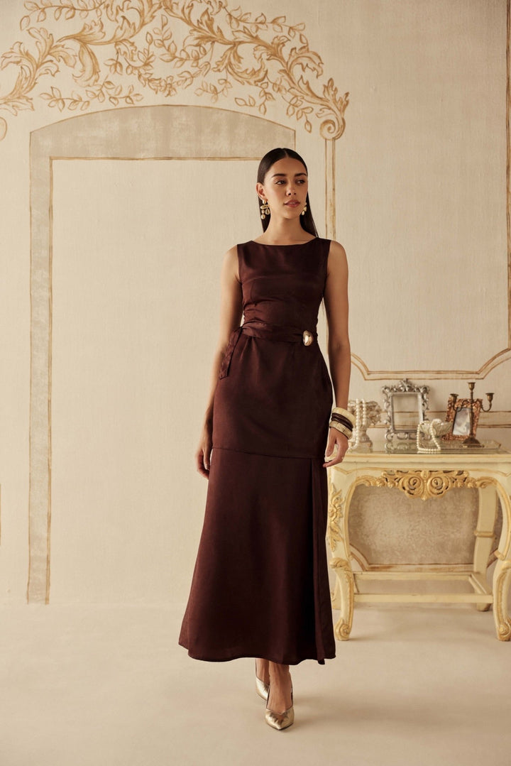 Place Dauphine Skirt - Sage By Mala