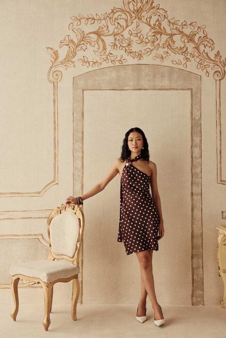 Pont Neuf Mini Dress - Sage By Mala