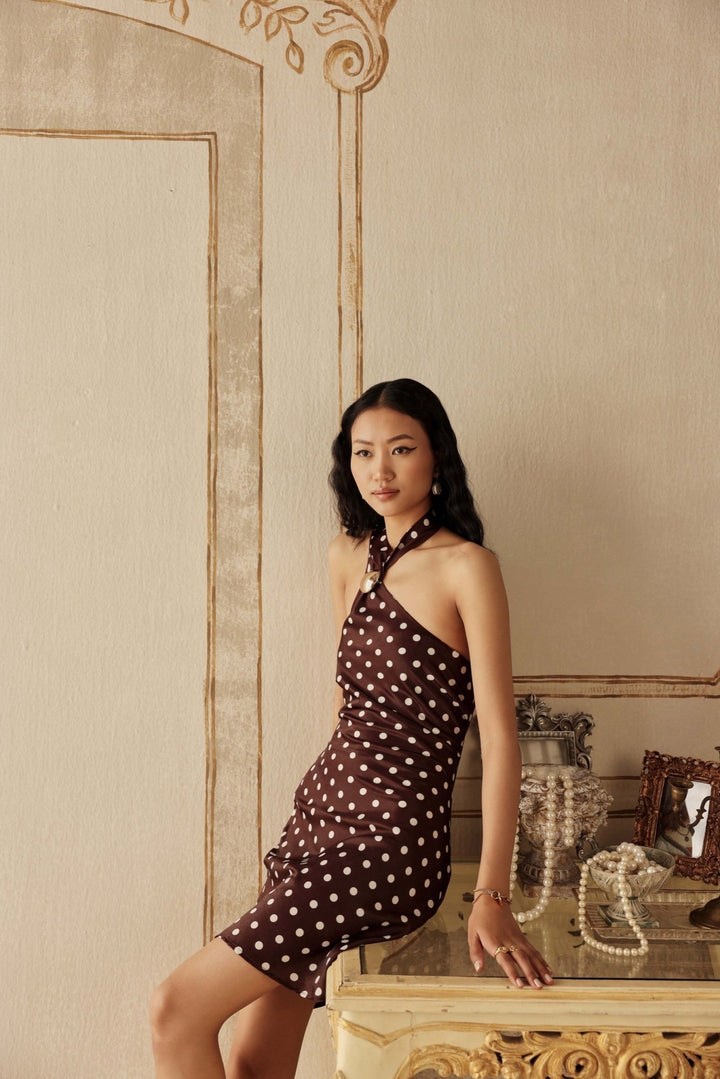 Pont Neuf Mini Dress - Sage By Mala