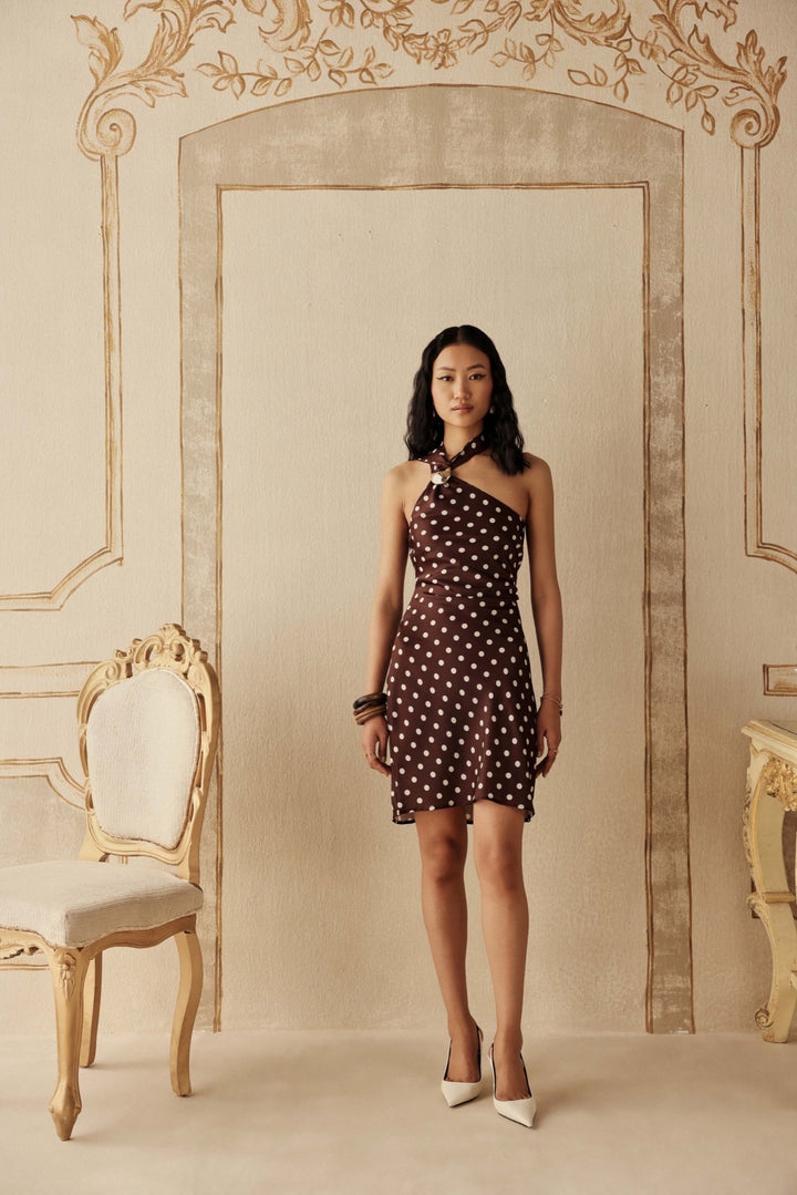 Pont Neuf Mini Dress - Sage By Mala