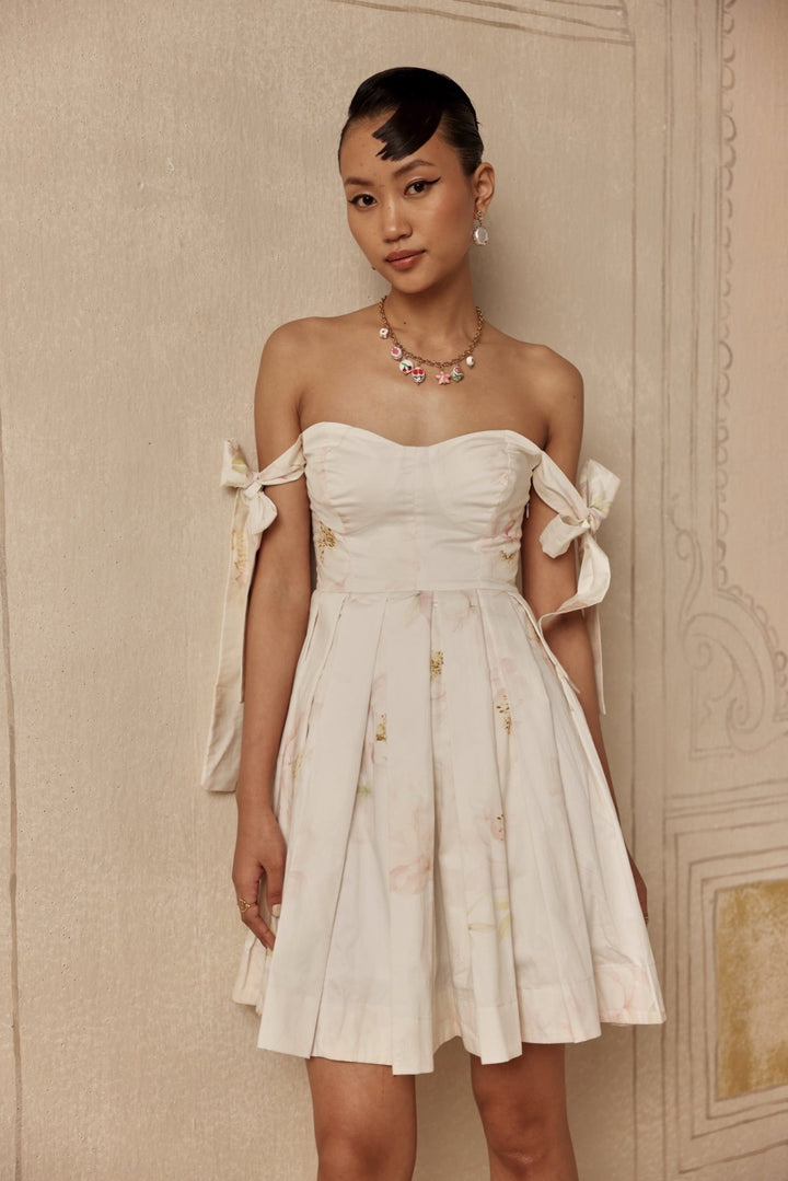 Ranelagh Garden Mini Dress - Sage By Mala