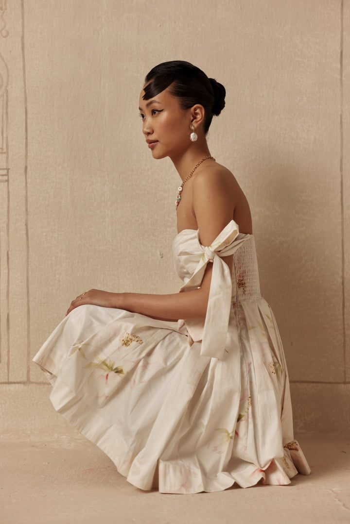 Ranelagh Garden Mini Dress - Sage By Mala