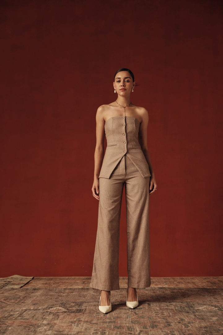 Régence Trousers - Sage By Mala