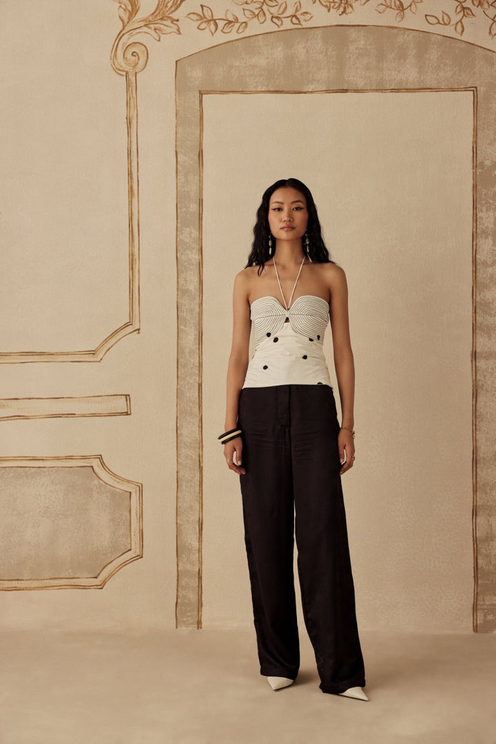 Rivoli Trousers - Sage By Mala