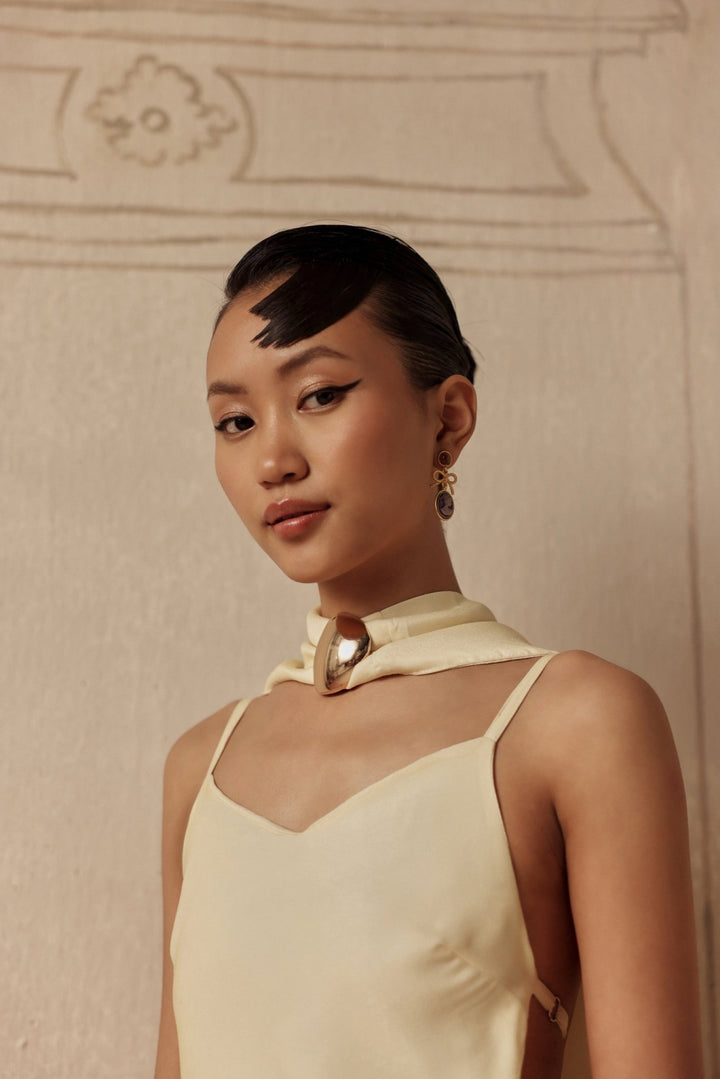 Solferino Dress - Sage By Mala