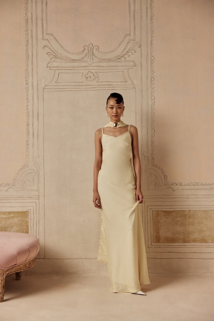 Solferino Dress - Sage By Mala