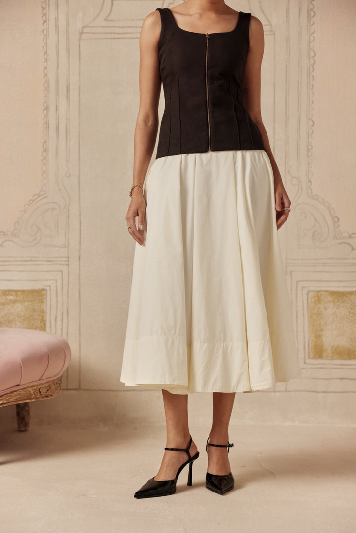 Sorbonne Skirt - Sage By Mala