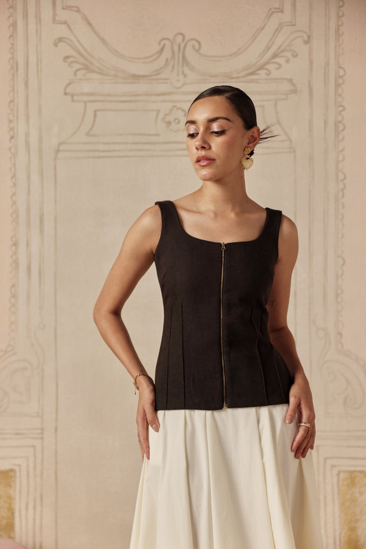 Sorbonne Skirt - Sage By Mala