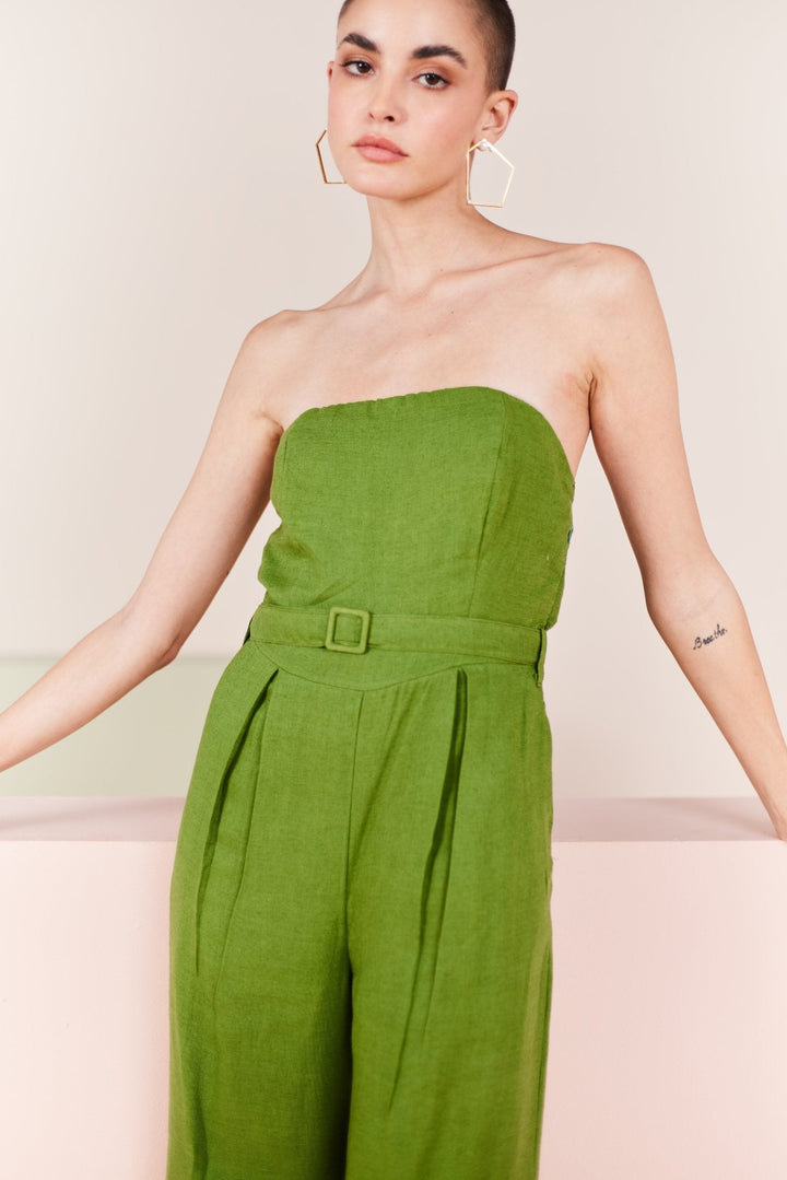 Stella Jumpsuit - Sage By Mala