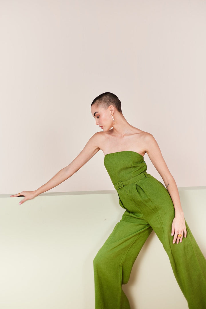 Stella Jumpsuit - Sage By Mala