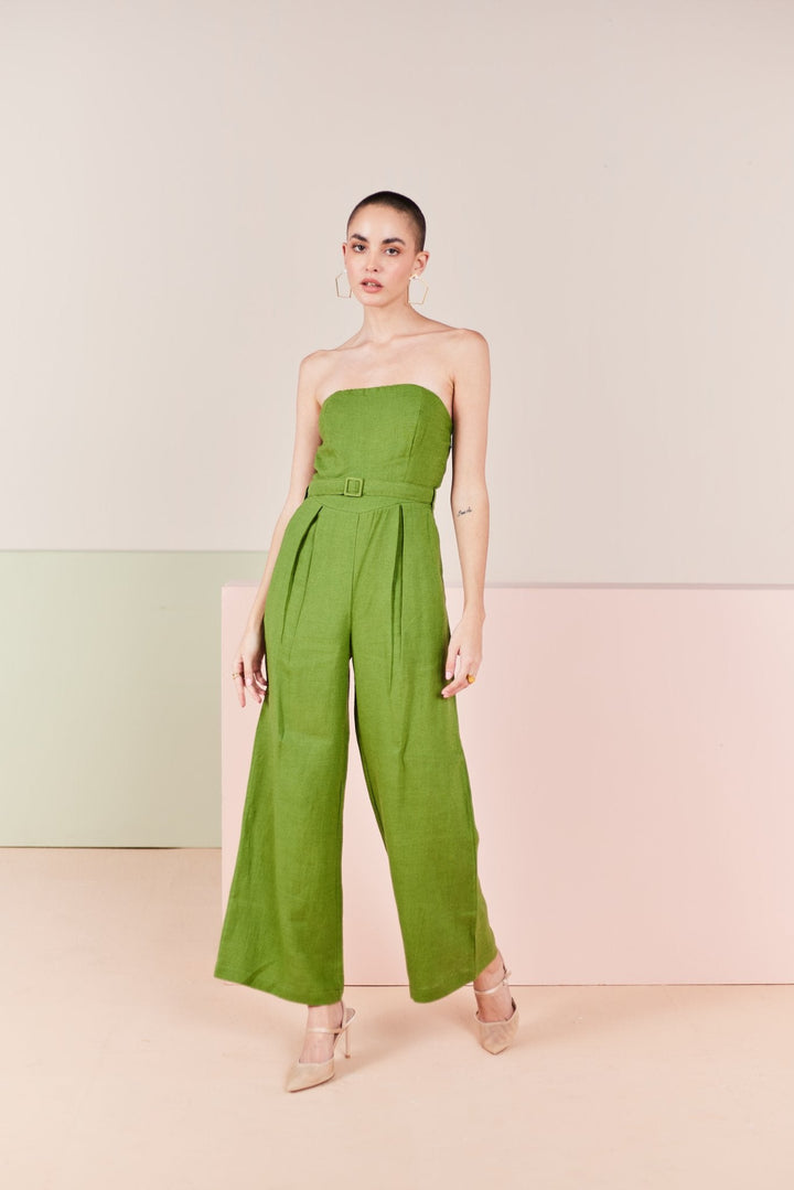 Stella Jumpsuit - Sage By Mala