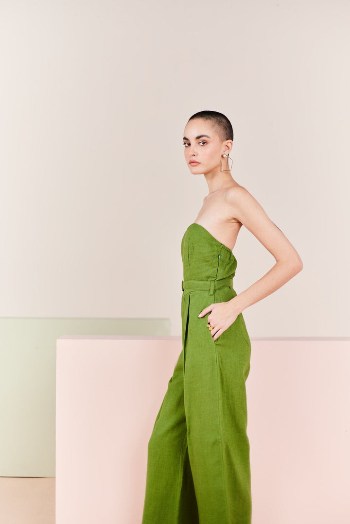 Stella Jumpsuit - Sage By Mala