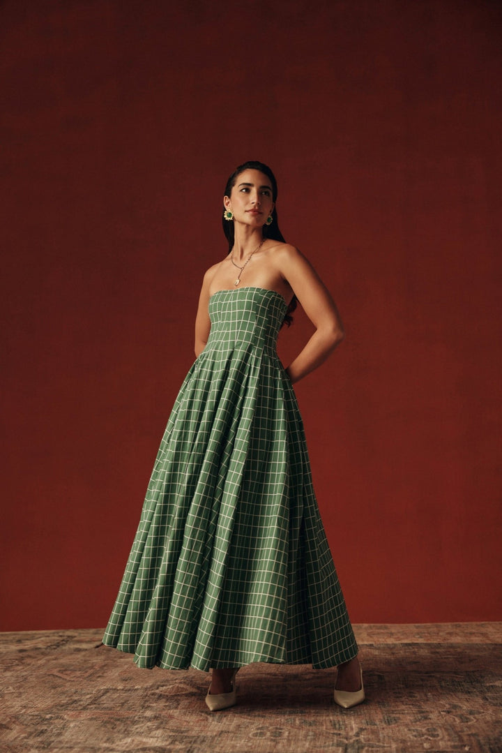 Treillage Dress - Sage By Mala