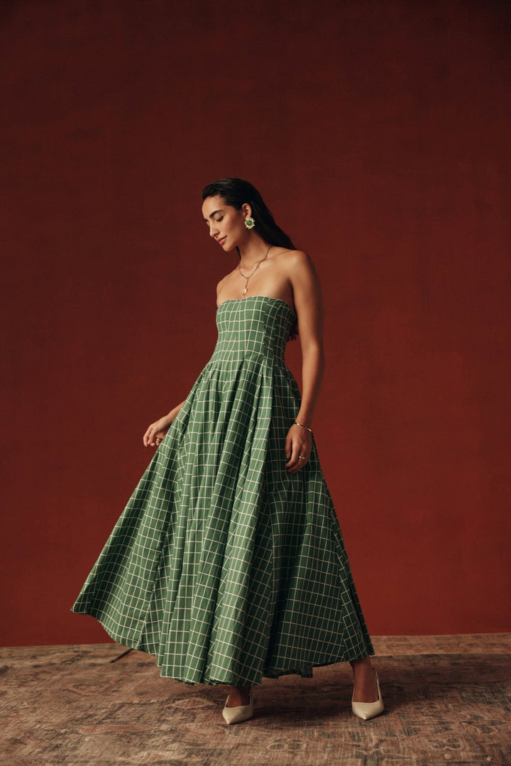 Treillage Dress - Sage By Mala