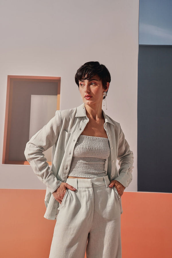 Vale Shirt - Sage By Mala