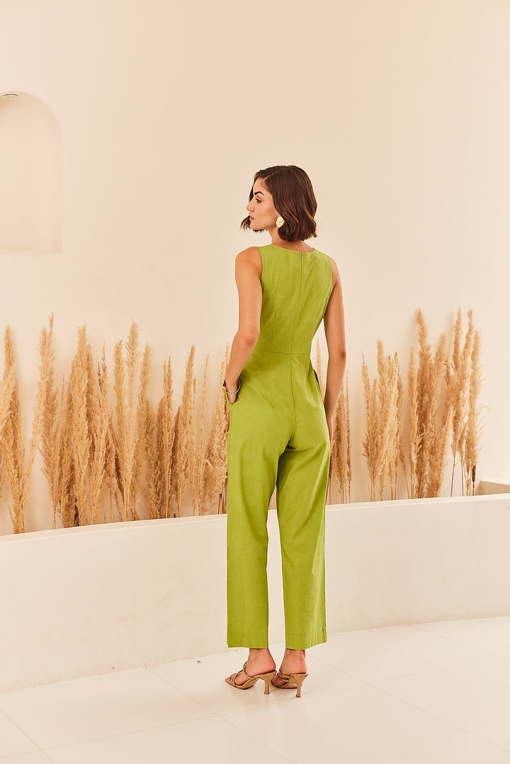 Ezel Jumpsuit - Sage By Mala