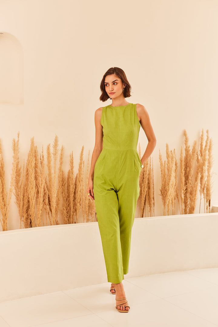 Ezel Jumpsuit - Sage By Mala