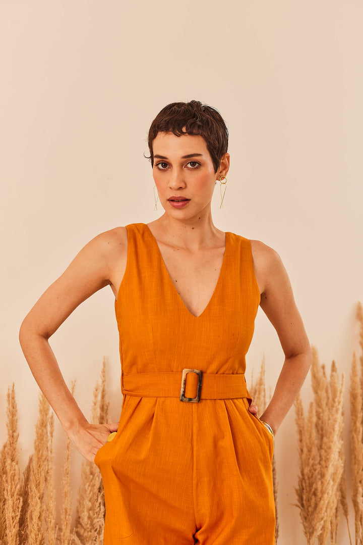 Gemma Jumpsuit - Sage By Mala