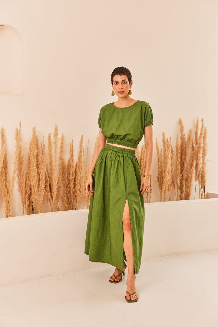 Marcella Skirt Set - Sage By Mala